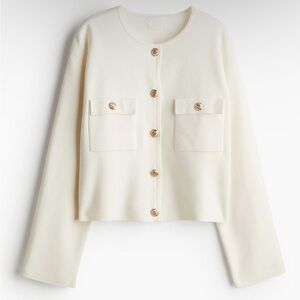 H&M Button-Front Cardigan